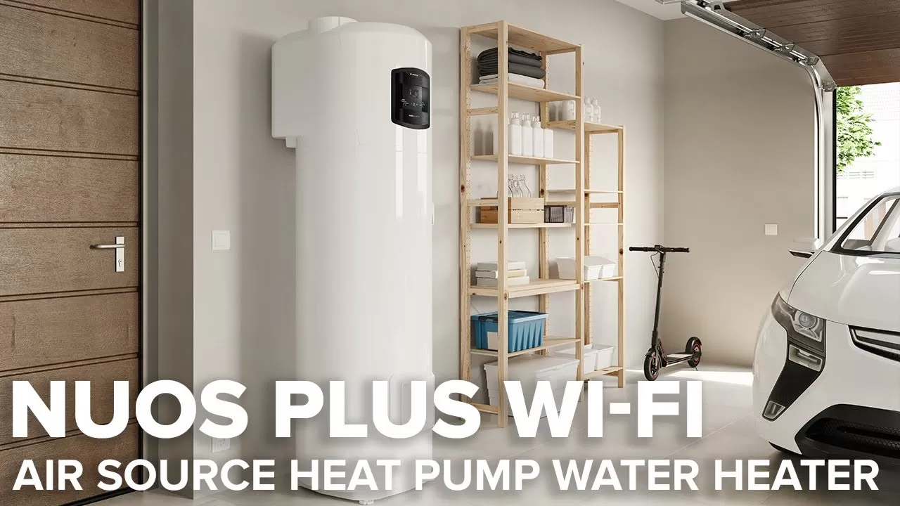 Prezentare boiler cu pompa de caldura Ariston Nuos PLUS WIFI 200 litri