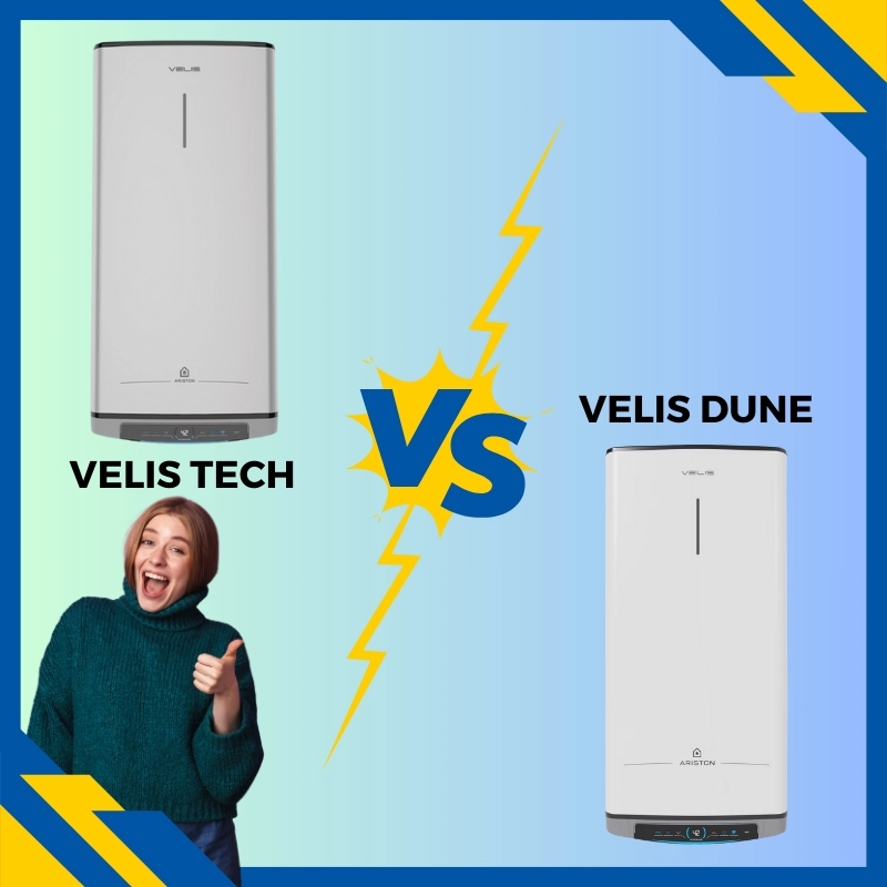 Boiler Ariston Velis Tech vs Velis Dune: cand alegerea rationala conteaza mai mult decat designul